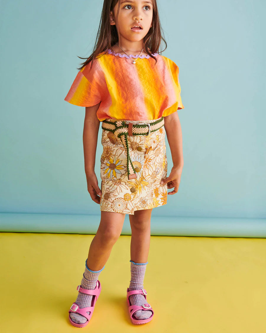 Sunflower Happy Cord Skirt