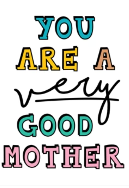 Very Good Mother Greeting Card