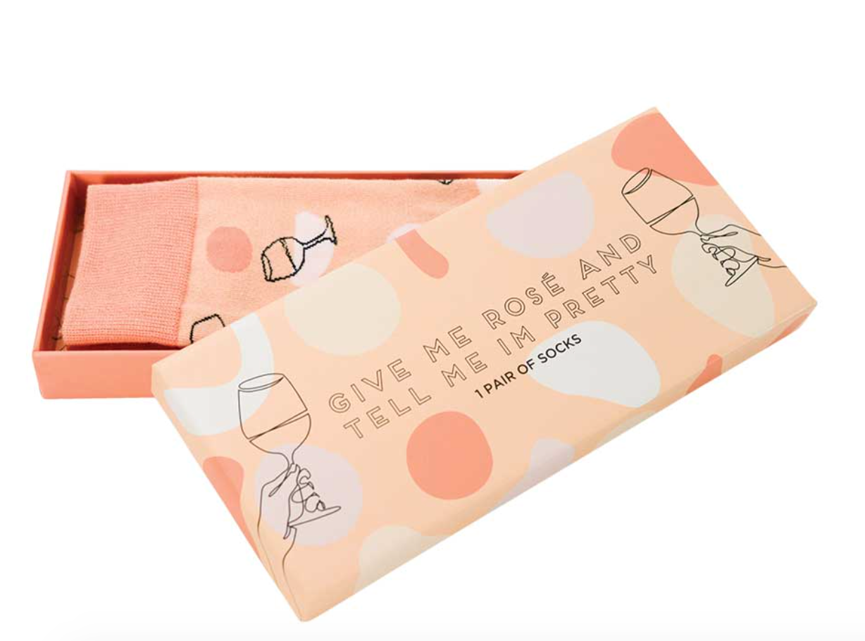 Boxed Socks - Give Me Rosé