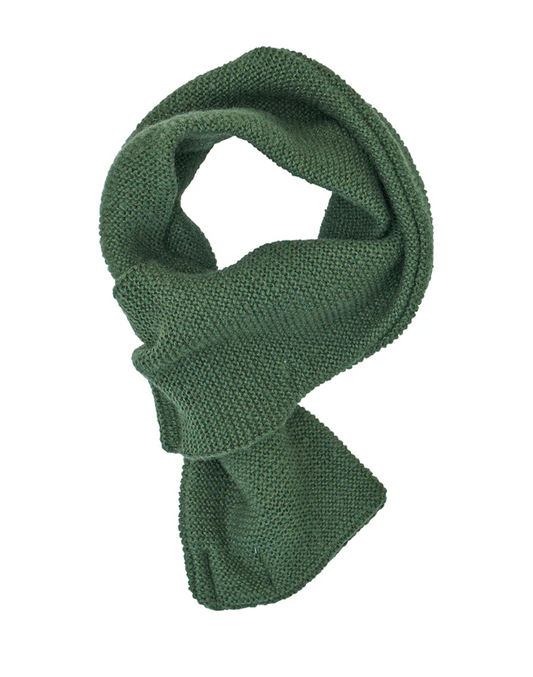 Scarf - Slip Through Knit - Emerald