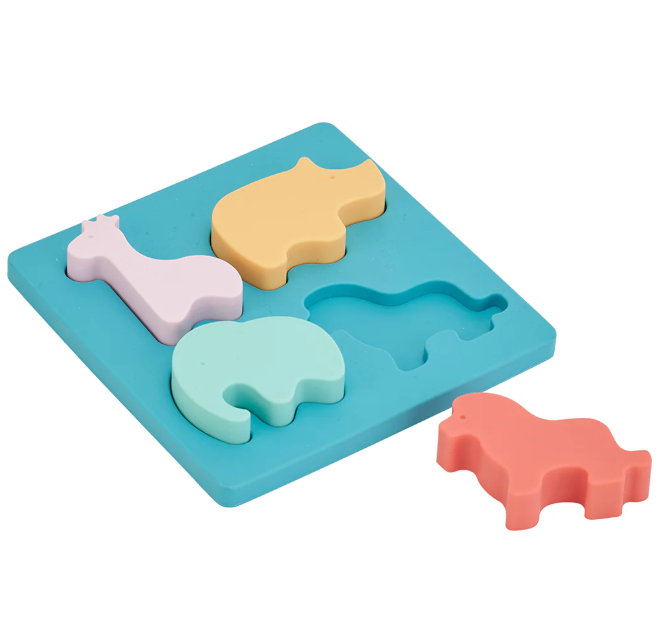 Silicone Puzzle - Land Animals