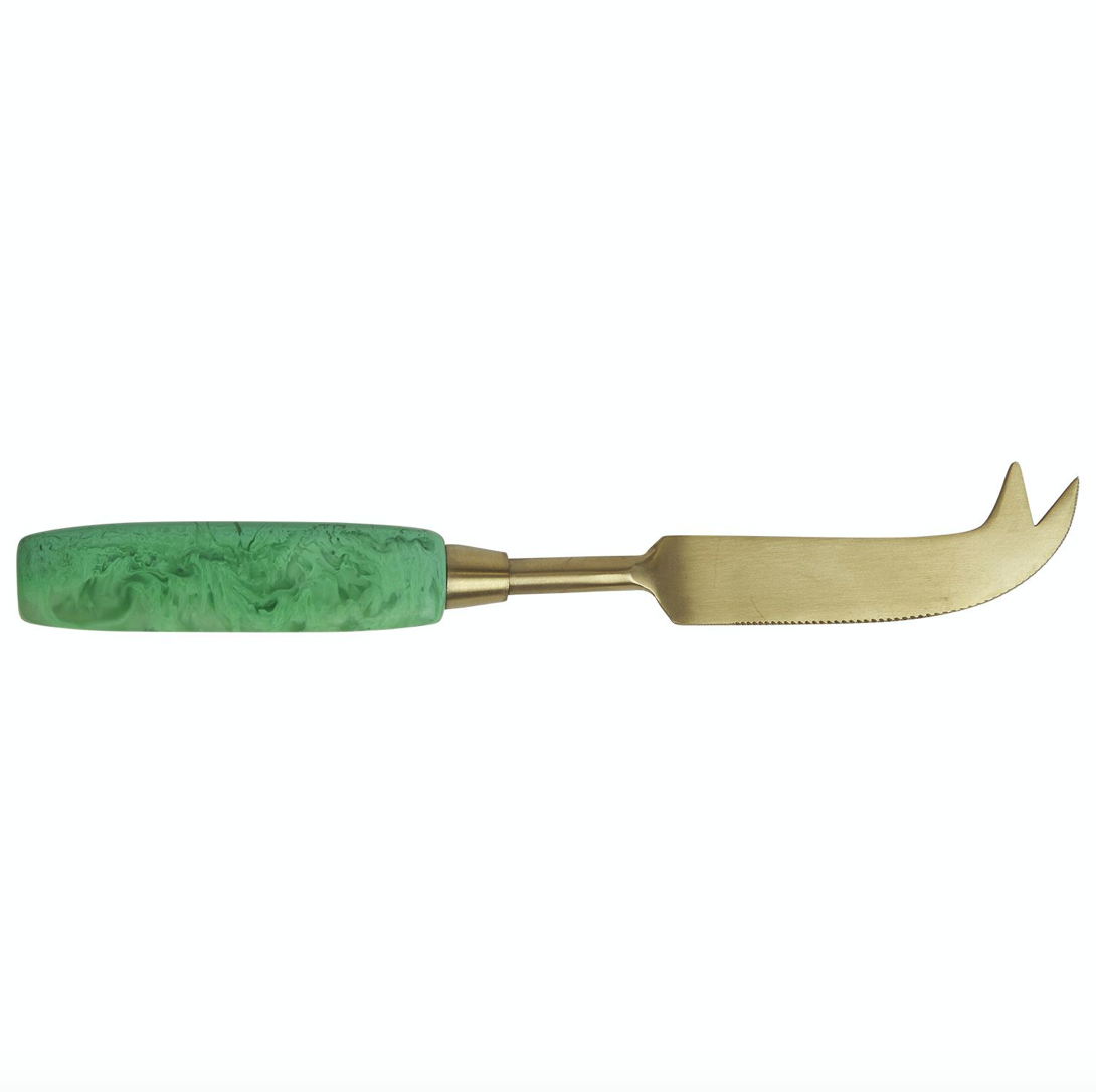 Penny Cheese Knife - Emerald