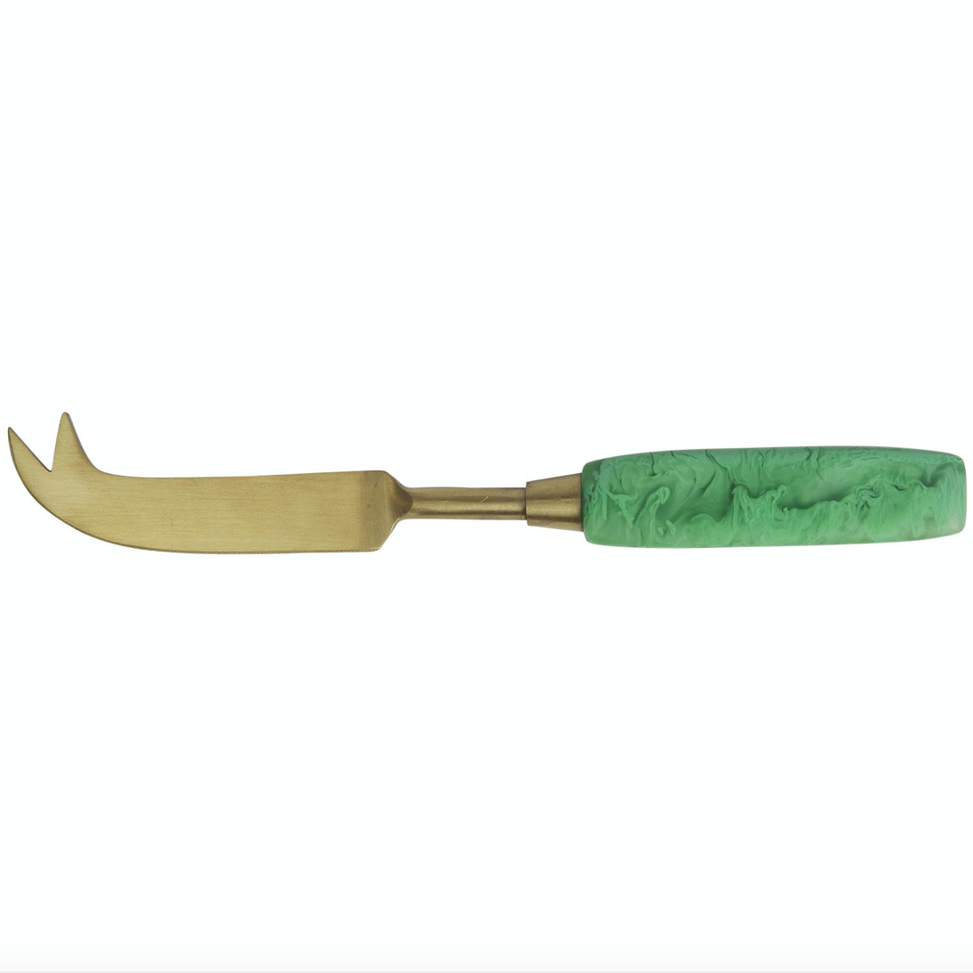 Penny Cheese Knife - Emerald