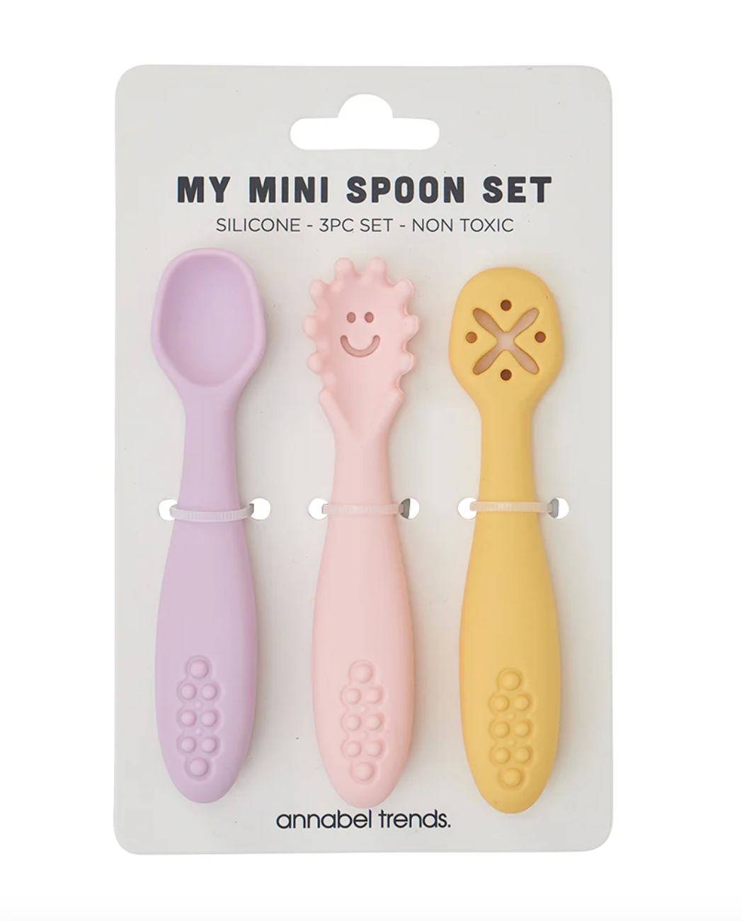 Silicone Cutlery Set (3pc) - Various