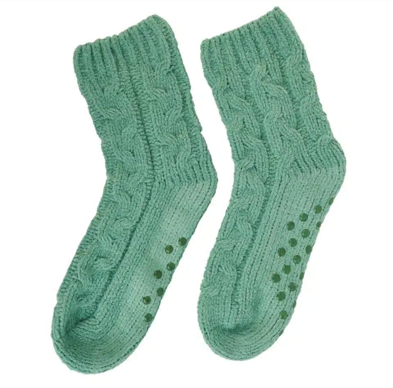 Chenille Socks - Various Colours
