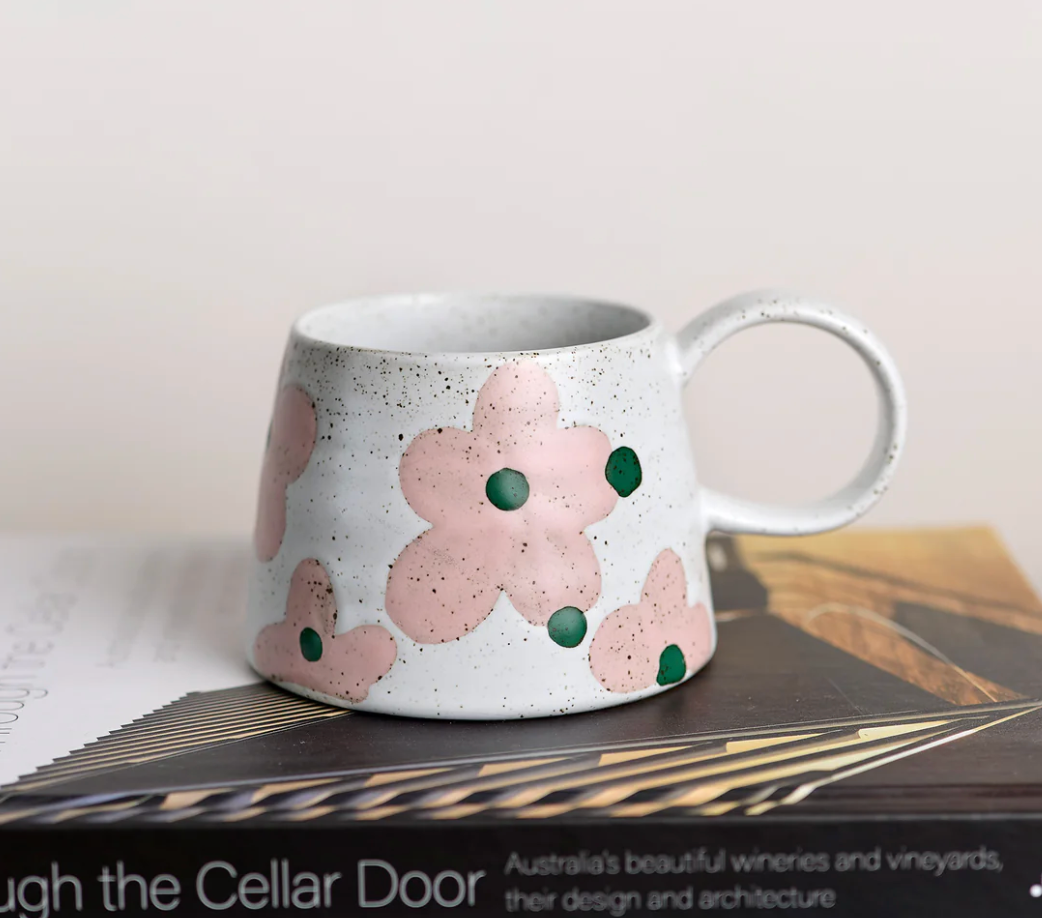 Gracie Large Handled Mug