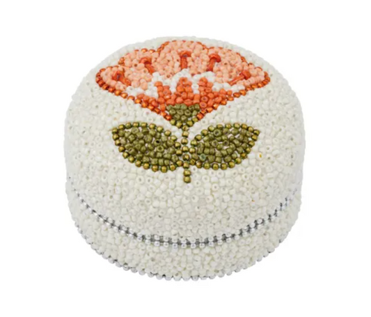 Freya Beaded Trinket Box