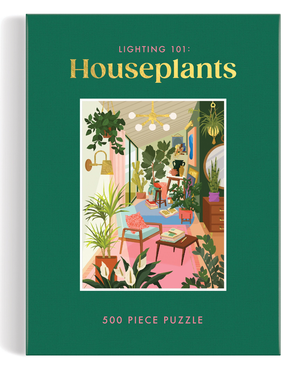 Houseplants Book Puzzle 500 pc