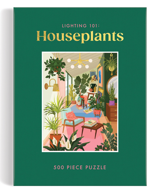 Houseplants Book Puzzle 500 pc