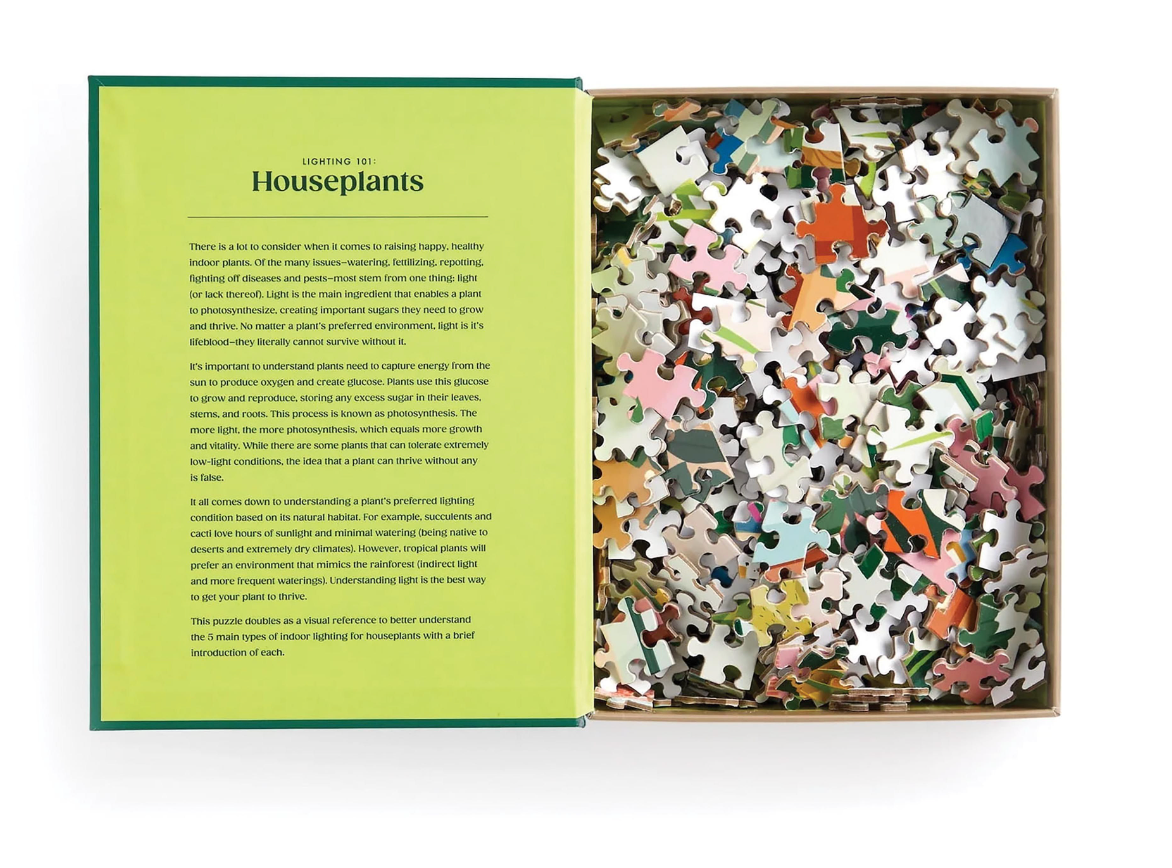 Houseplants Book Puzzle 500 pc
