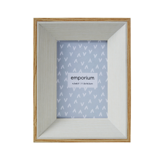 Wood Photo Frame - White