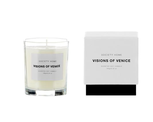 Visions of Venice Scented Soy Candle - Various Sizes