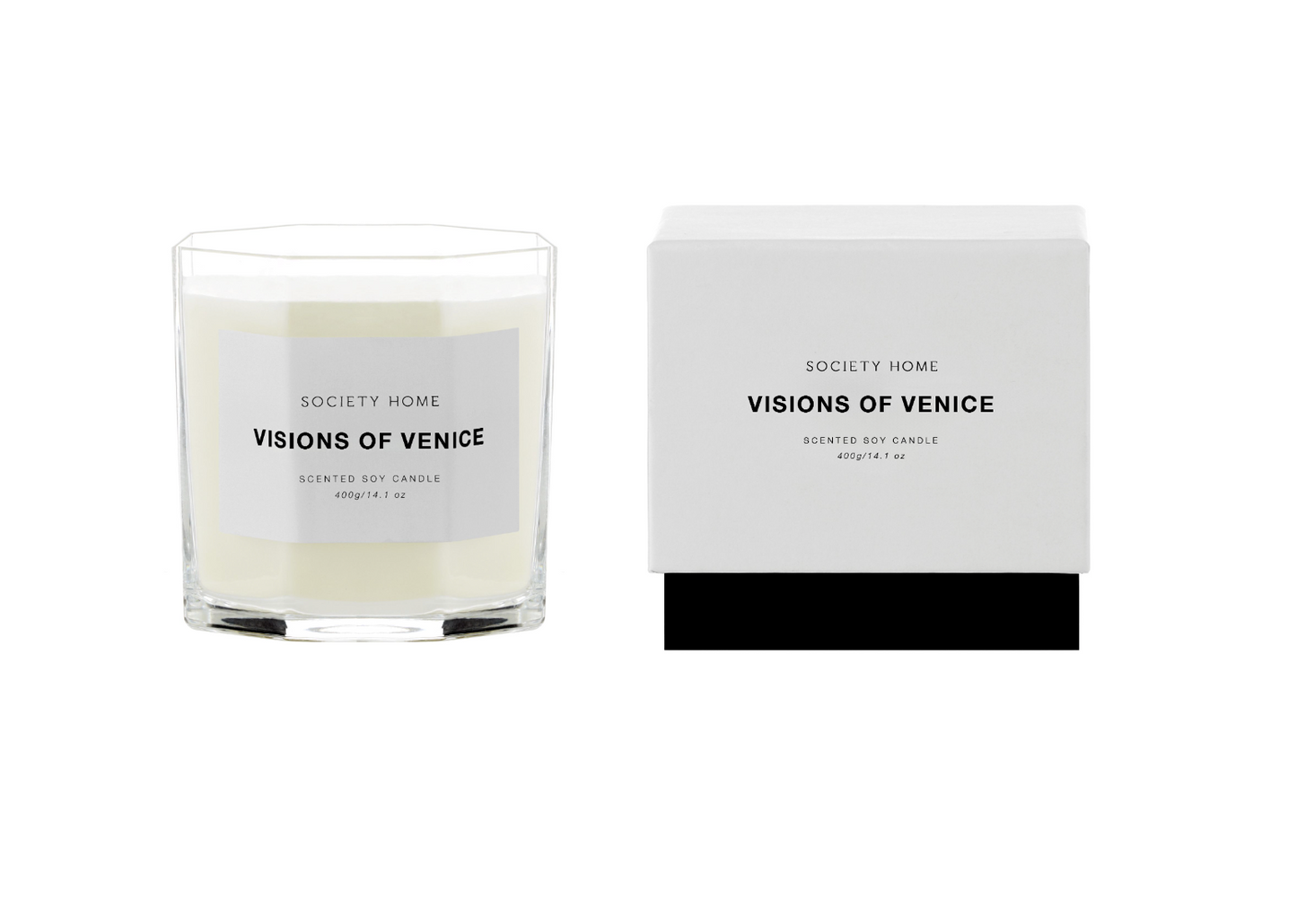 Visions of Venice Scented Soy Candle - Various Sizes