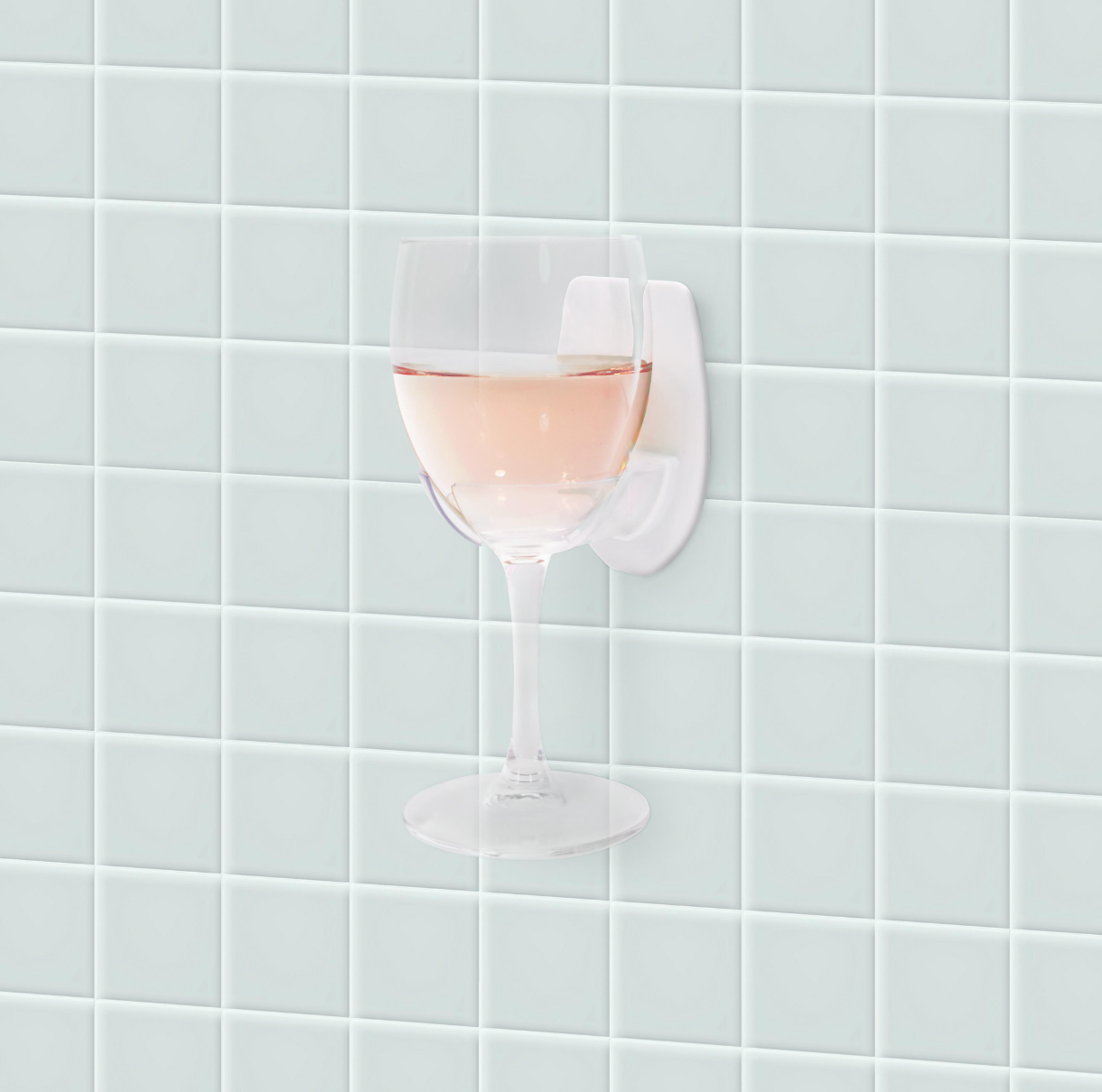 Bathroom Wine Glass Holder
