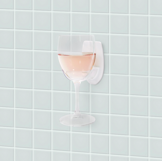Bathroom Wine Glass Holder