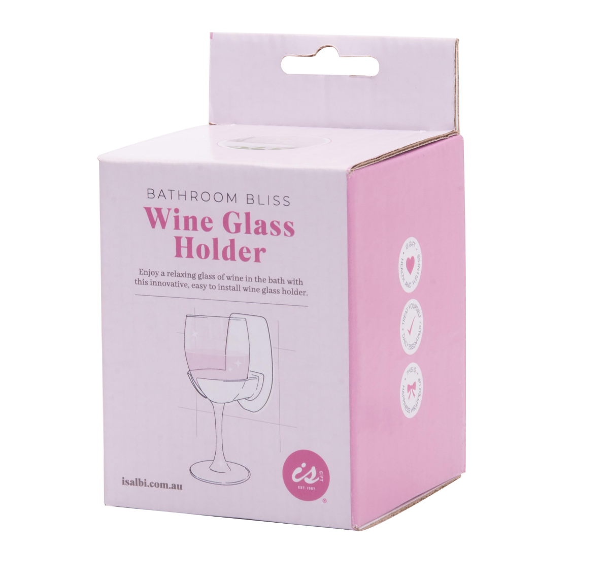 Bathroom Wine Glass Holder