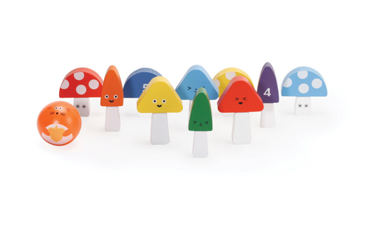 It's a Strike Mini Mushroom Bowling