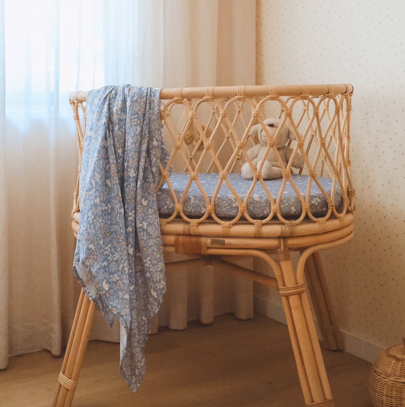 Forest Friends Organic Muslin Wrap Swaddle