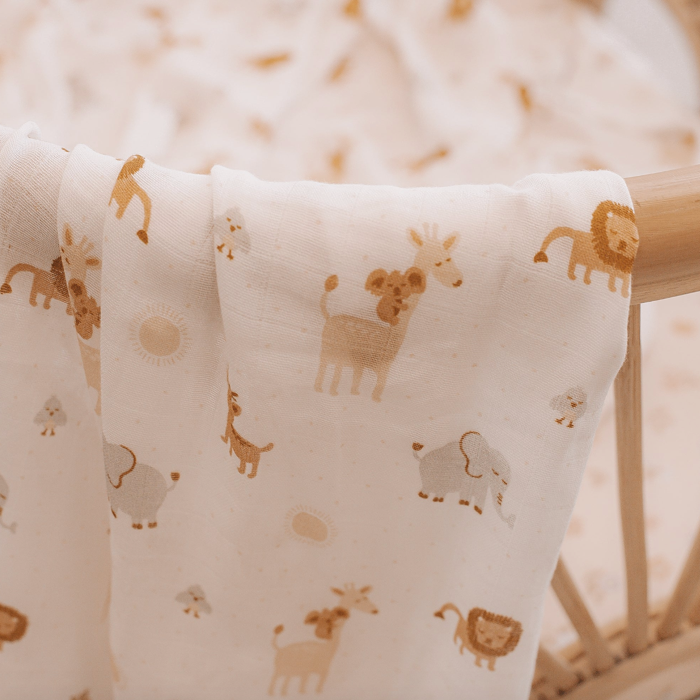 Welcome Party Organic Muslin Wrap Swaddle
