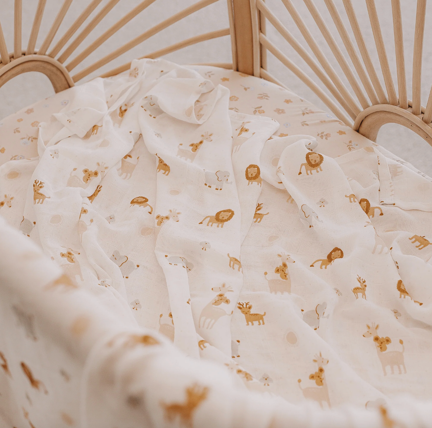 Welcome Party Organic Muslin Wrap Swaddle