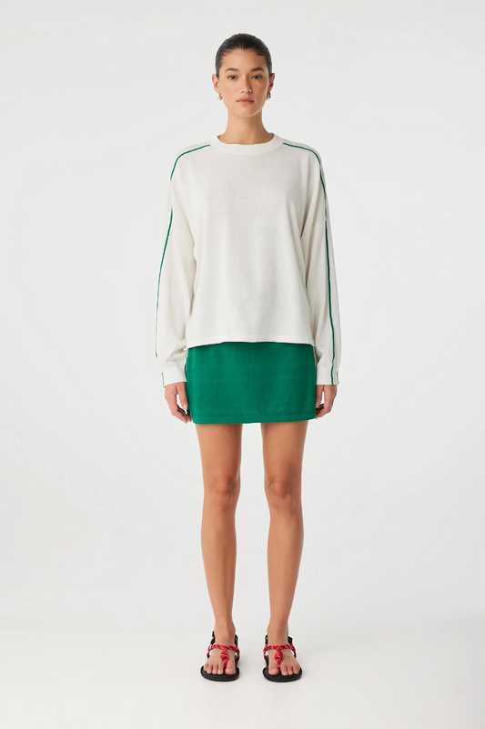 Pippa Mini Skirt - Palm Green