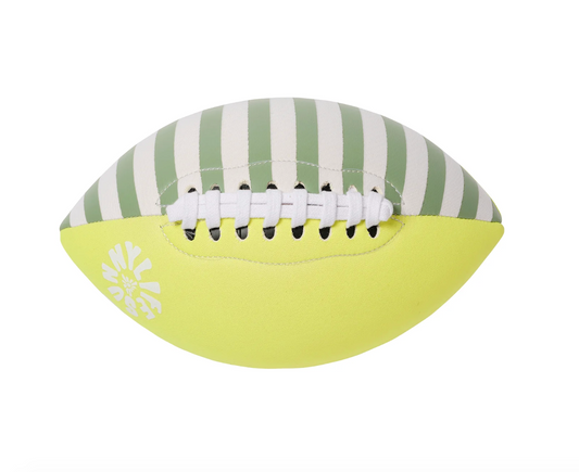 Neoprene Football - Tides Out Citrus