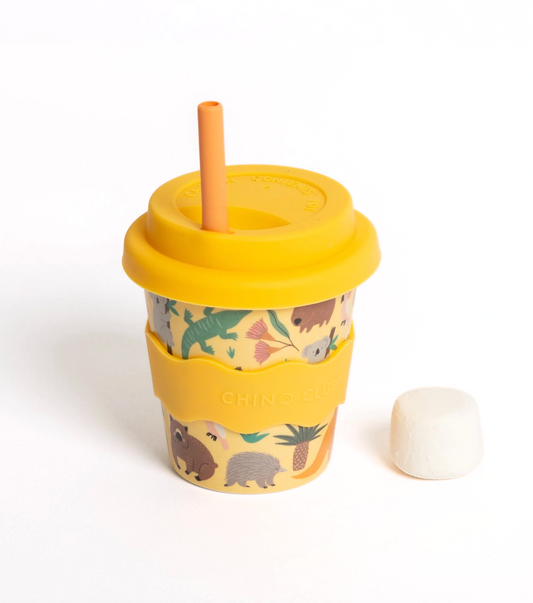 Babychino Cup 4oz - Aussie Animals
