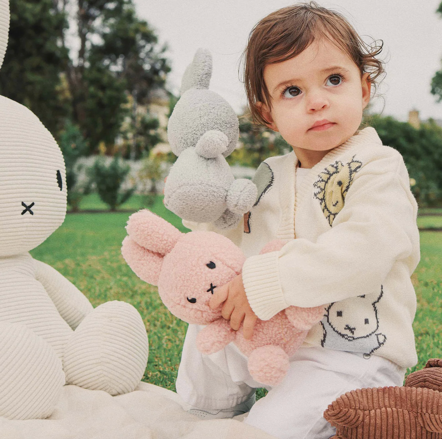 Miffy Knit Cardigan - Pristine