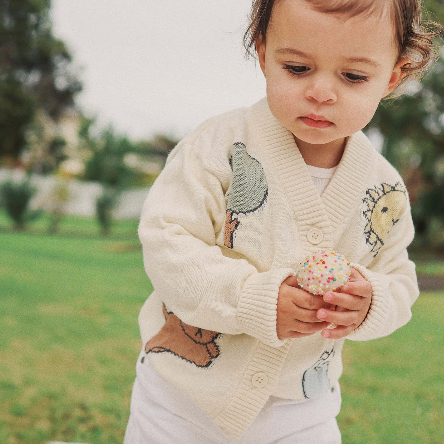 Miffy Knit Cardigan - Pristine