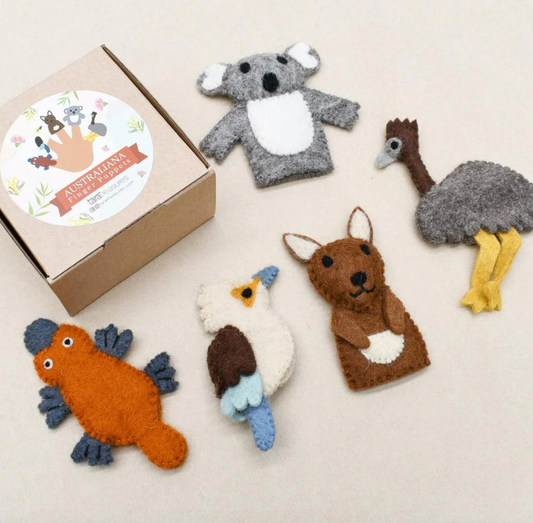 Australian Animals - Finger Puppet Set