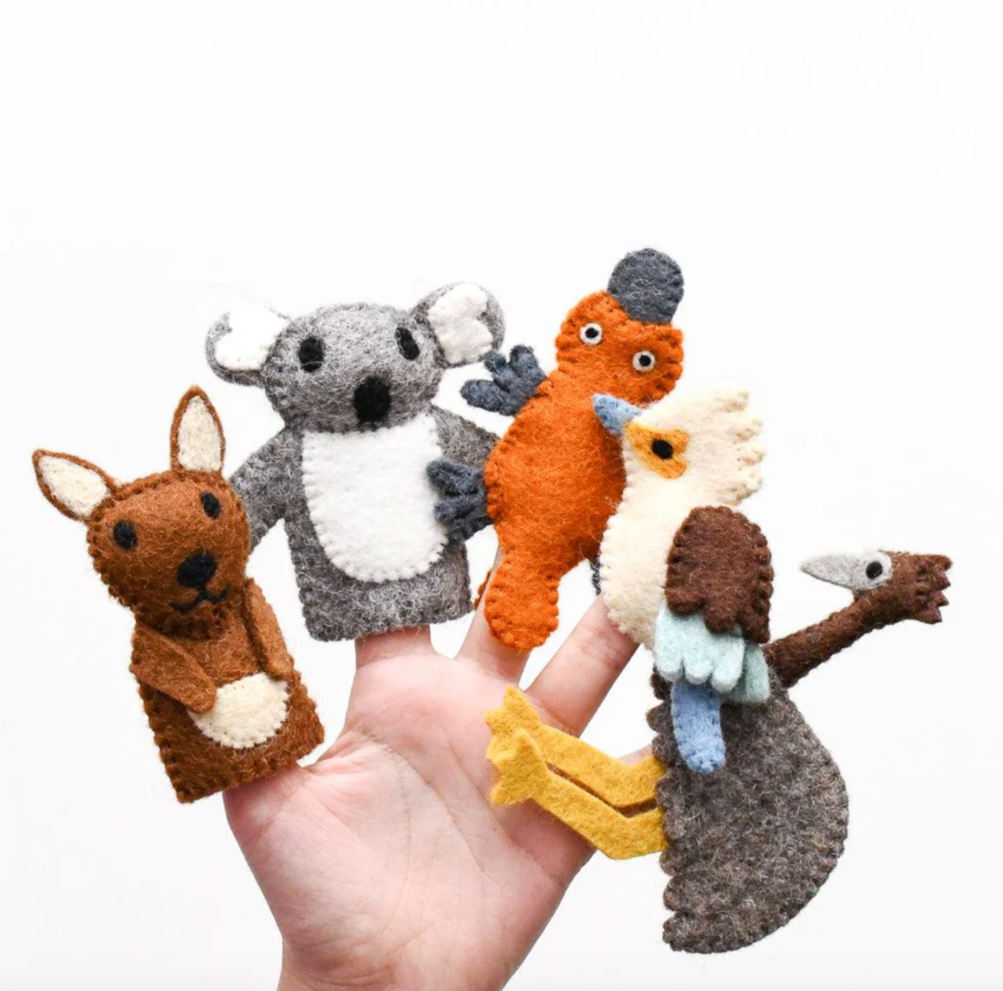 Australian Animals - Finger Puppet Set