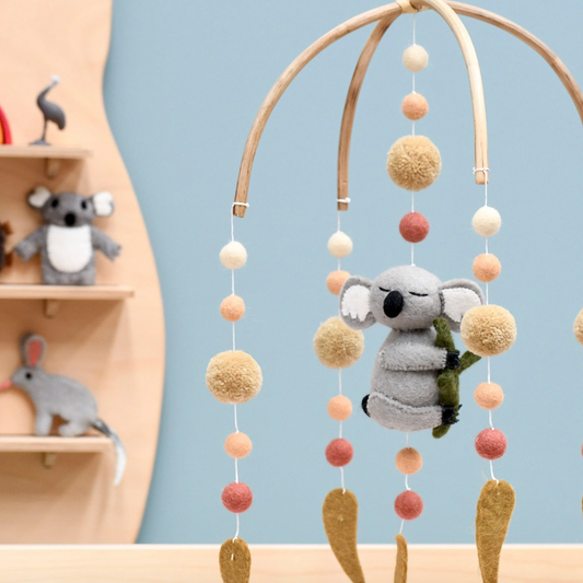 Baby Cot Mobile - Sleeping Koala