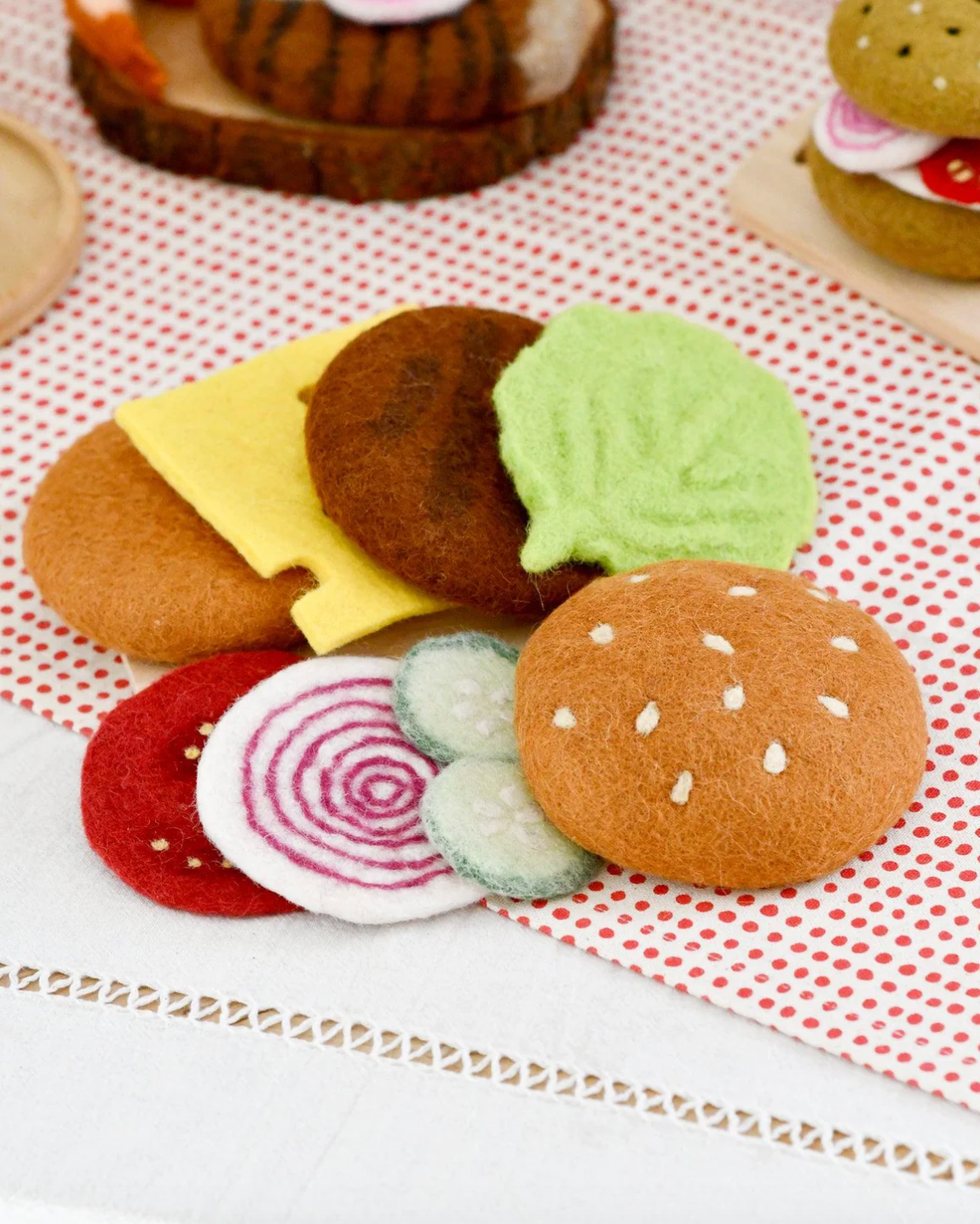 Felt Burger Stack