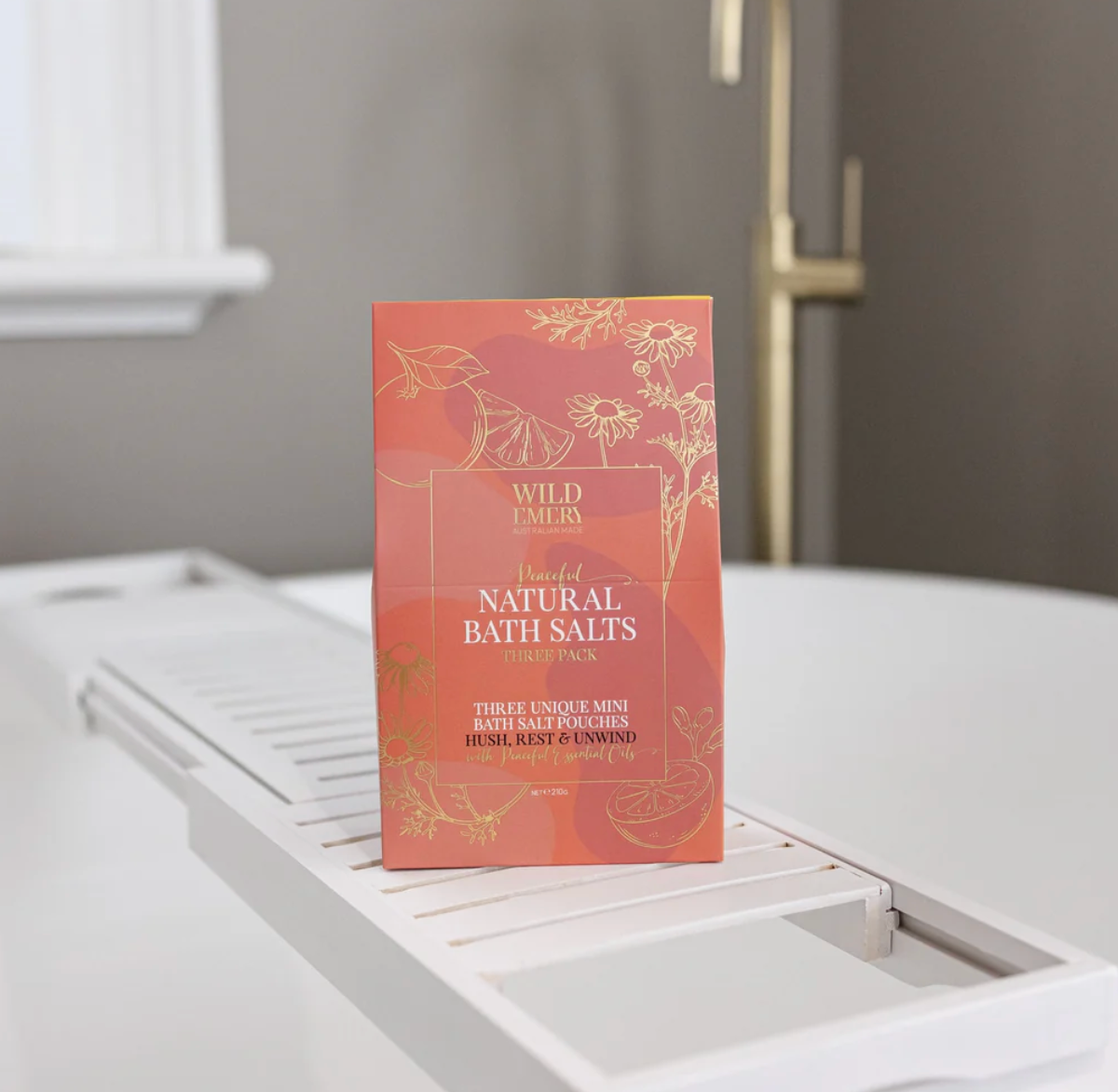Peaceful Natural Bath Salts - Three Pack