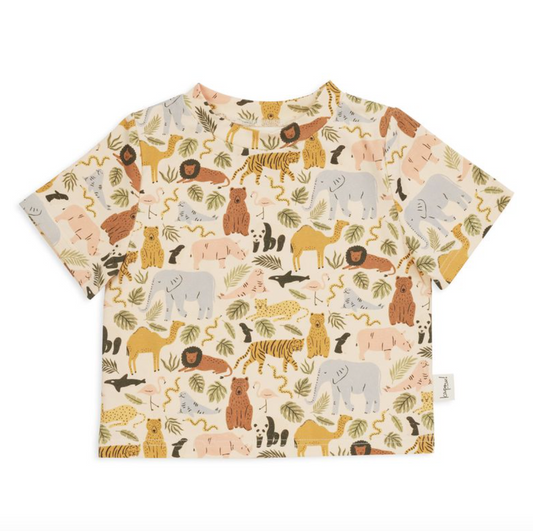 Animal Kingdom Boxy Tee - Various Sizes