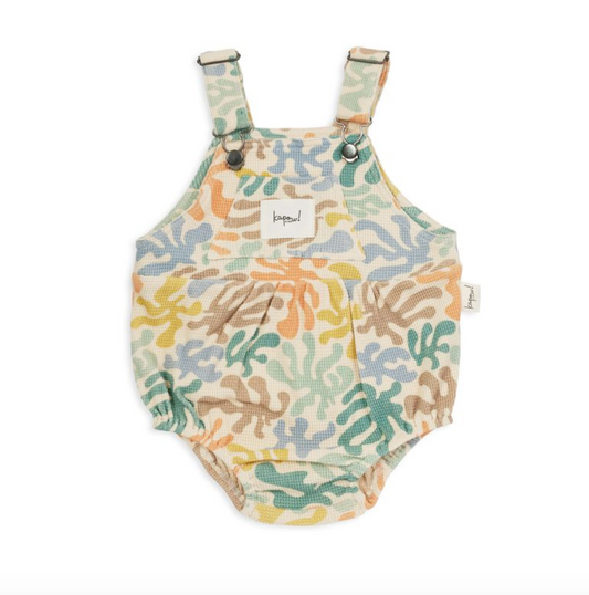 Coral Waffle Romper - Various Sizes