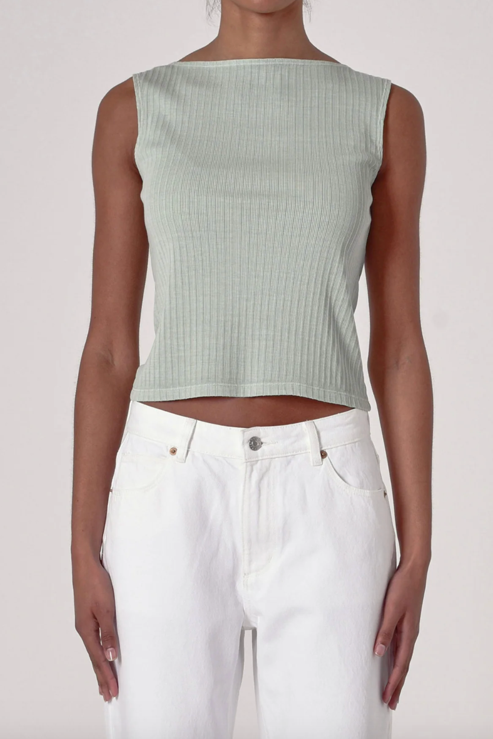 Shell Tank Rib - Mist