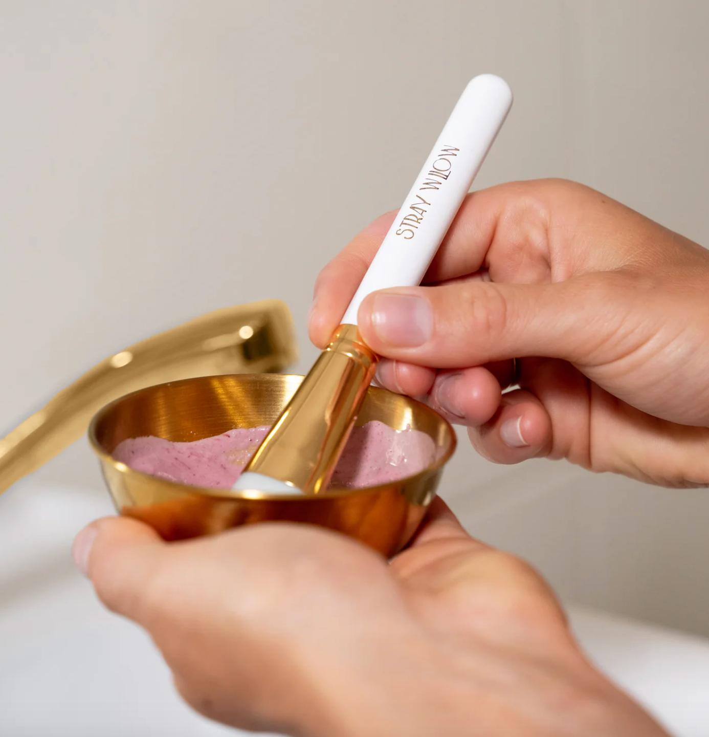 Facial Mask Bowl - Gold
