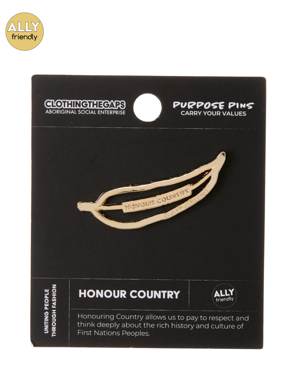 Honour Country Pin