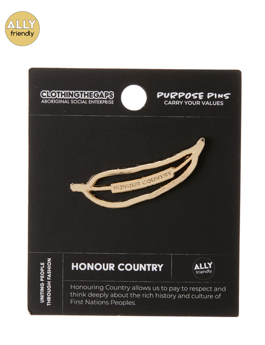 Honour Country Pin