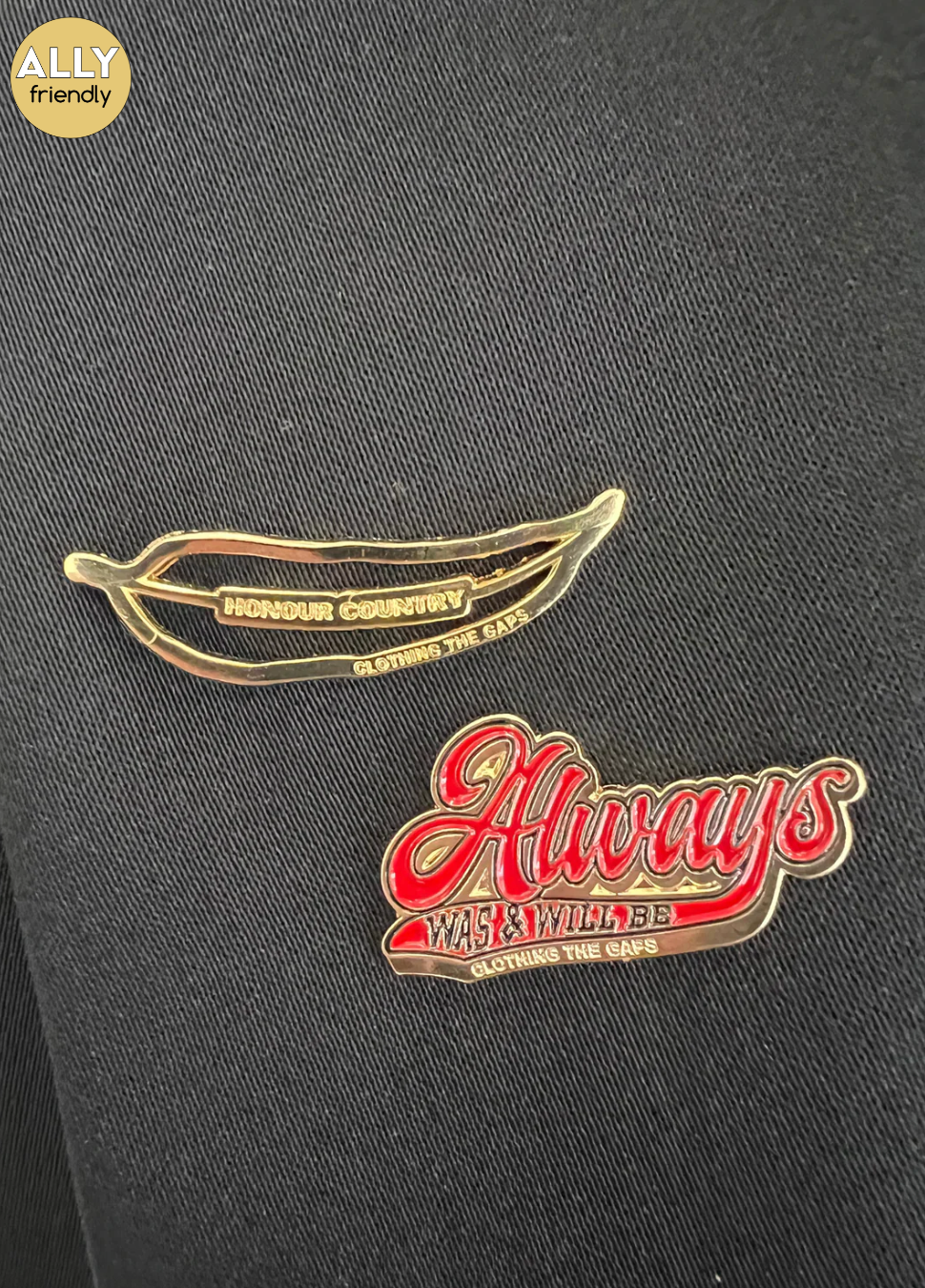 Honour Country Pin