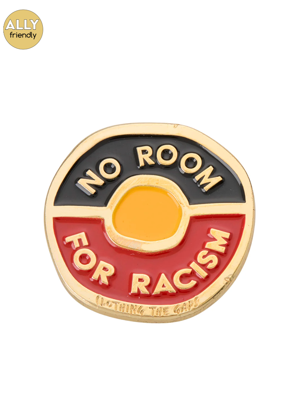 No Room For Racism Pin
