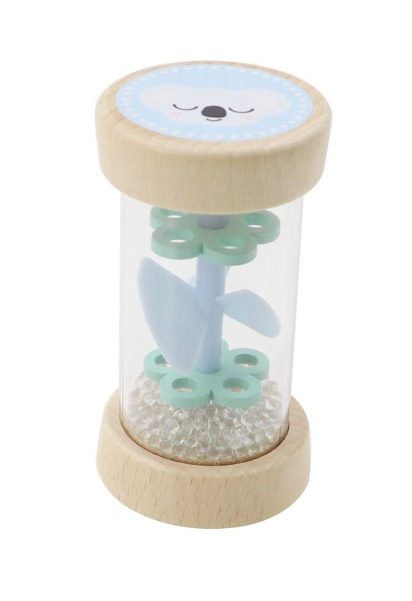 Mini Wooden Rainmaker Rattle - Various styles