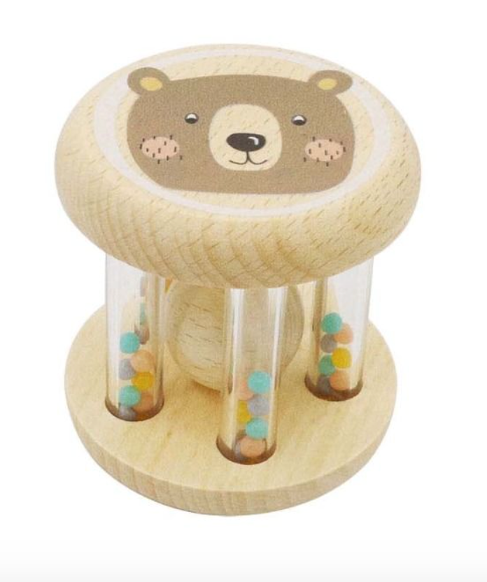 Wooden Animal Rattle - Various Styles