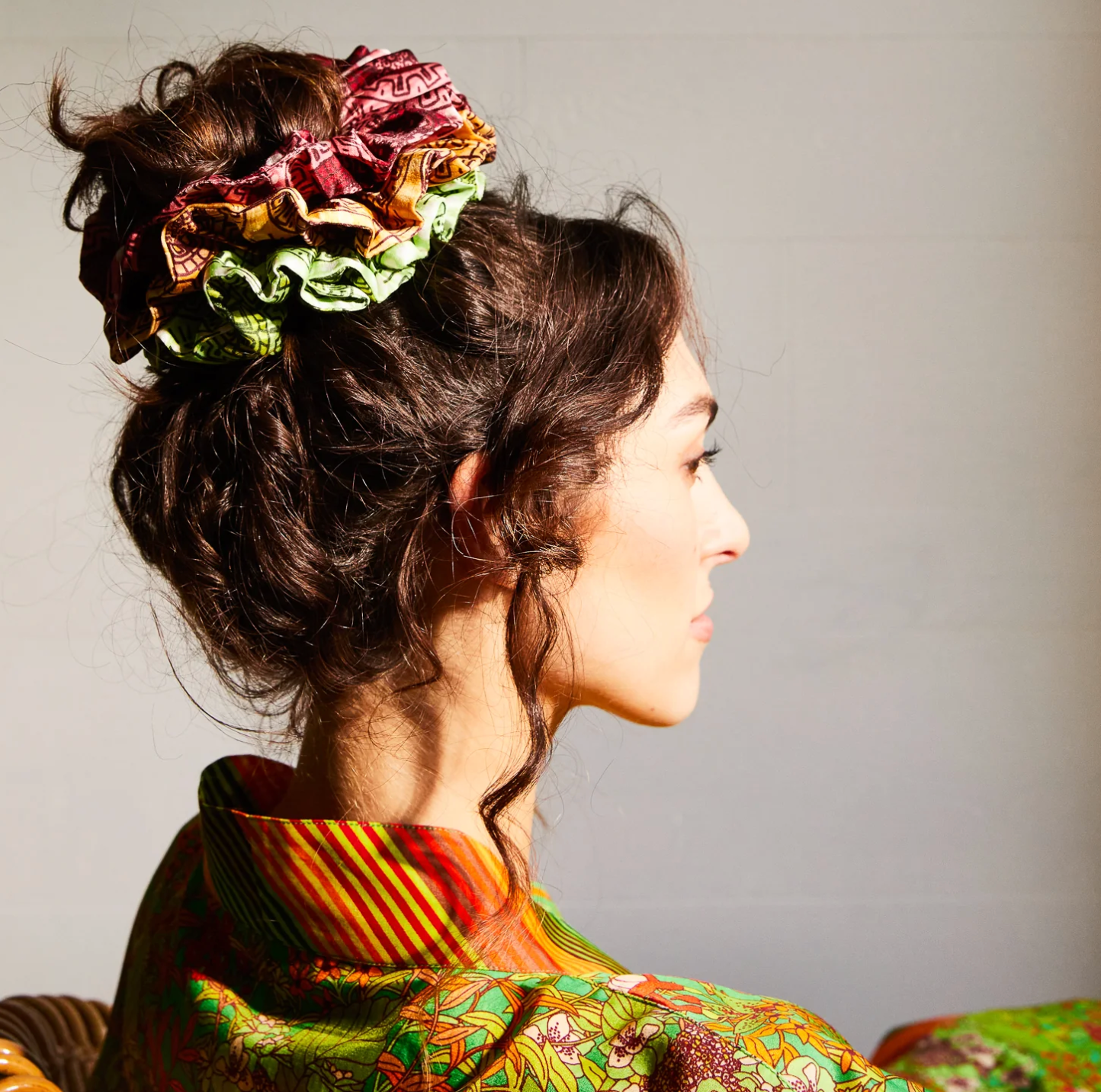 Gabriella Silk Scrunchie Set