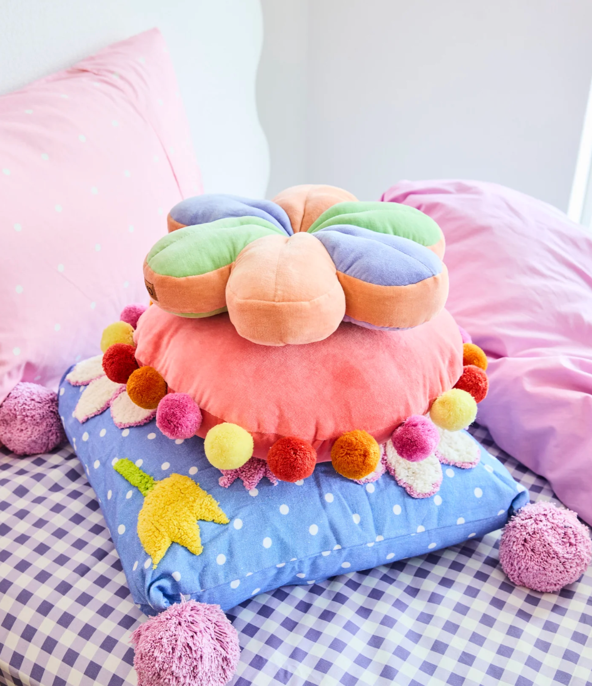 Gelato Velvet Petal Cushion