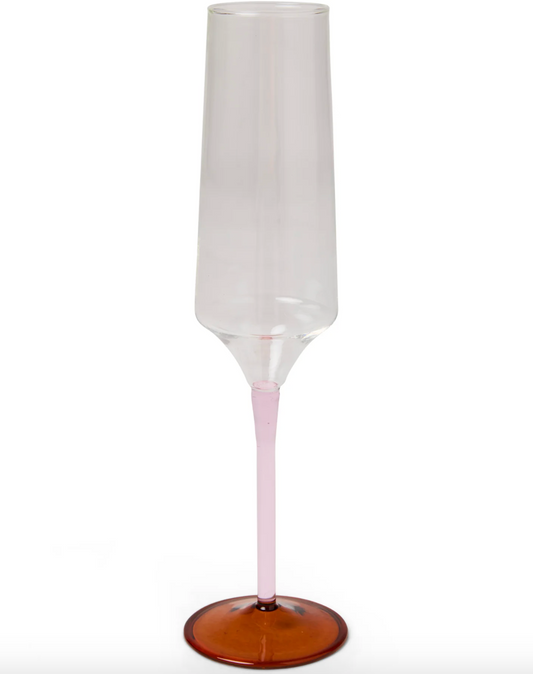 Marshmallow & Marmalade Champagne Glass 2P Set - Click and Collect item only