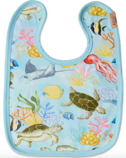 Reef Life Organic Cotton Bib