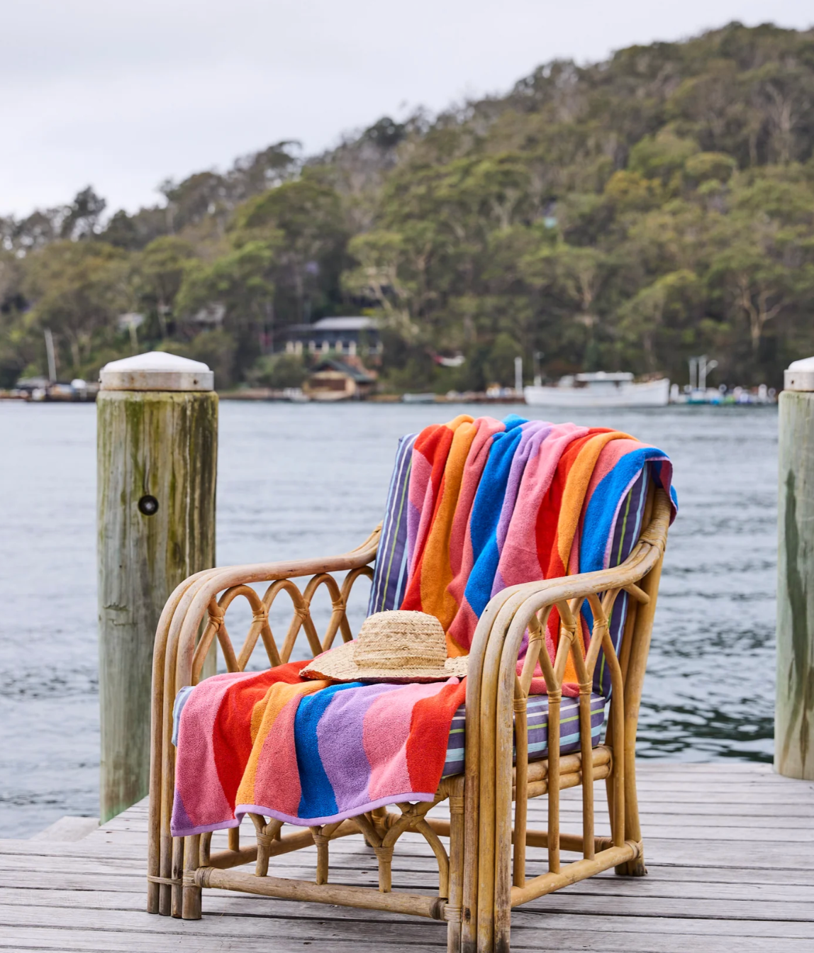 Surfs Up Terry Beach Towel