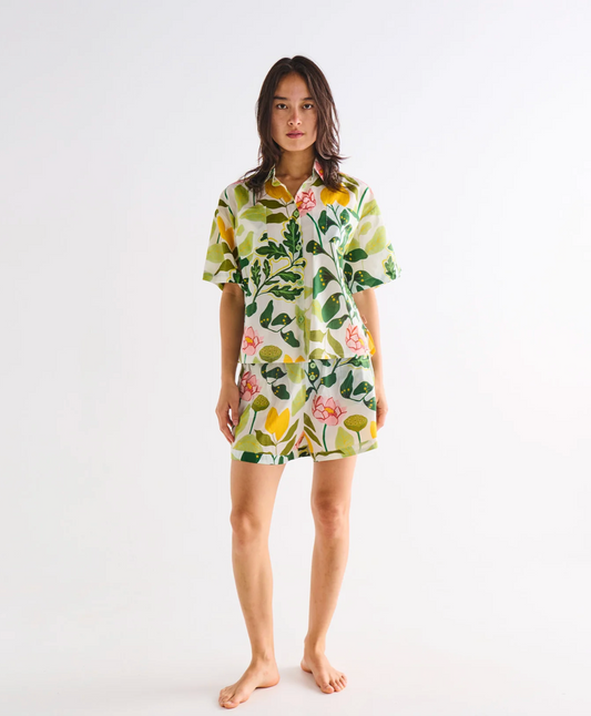 Pyjama Set - Organic Cotton Short Sleeve - Wander